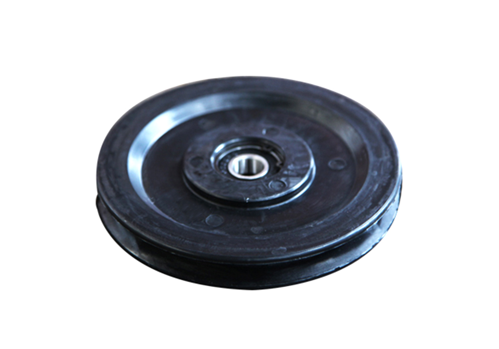 Roue de porte de cage de grue